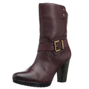 Clarks Burgundy Lida Sayer Boot Size 6.5